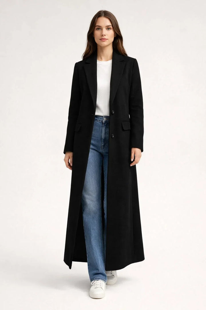 Women's Tailored Longline Maxi Coat