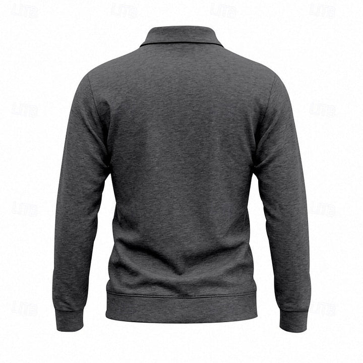 Men's Utility Polo Shirt with Chest Pockets