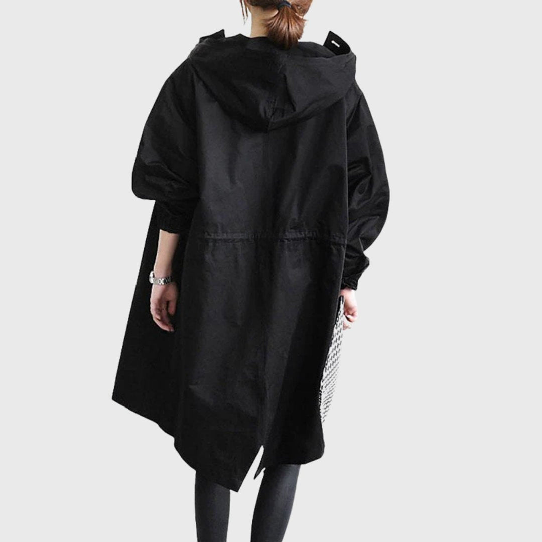 Women's Hooded Oversized Trench Coat